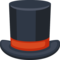 Top Hat emoji on Facebook